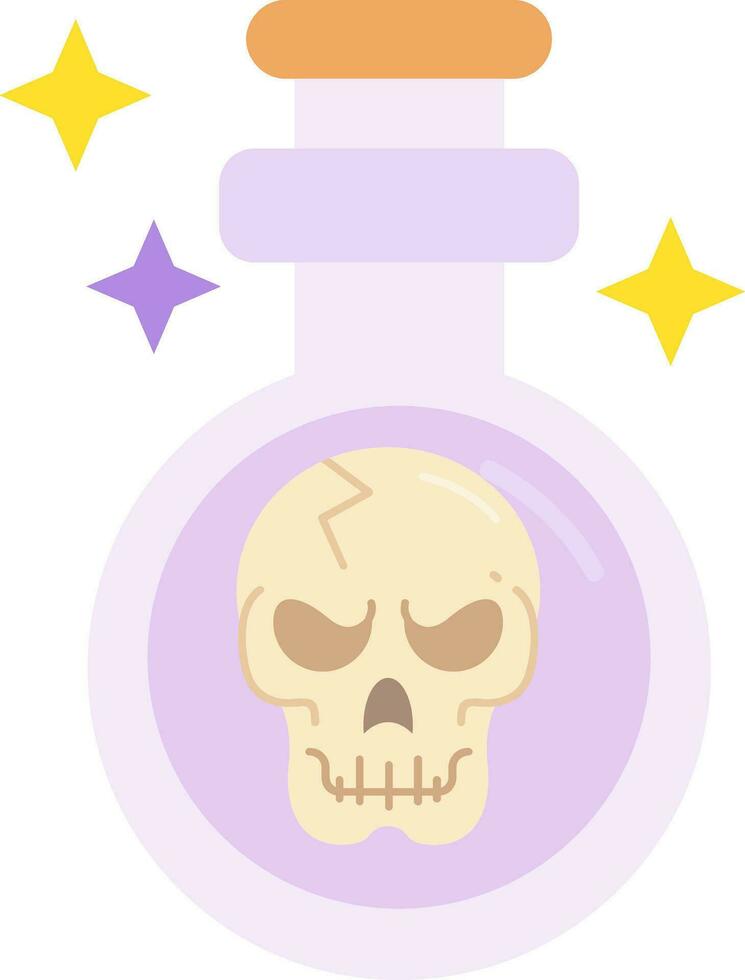 Potion Line Filled Icon vector
