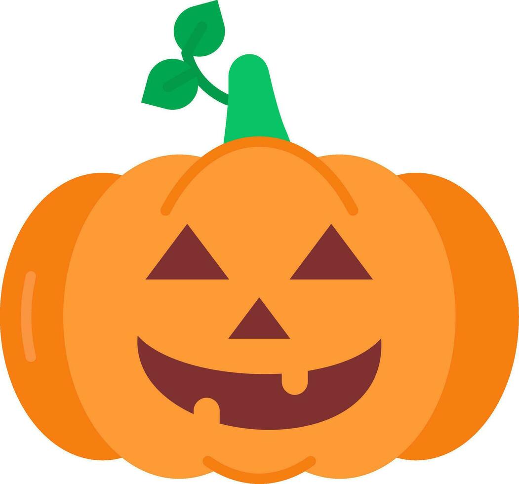 calabaza línea lleno icono vector