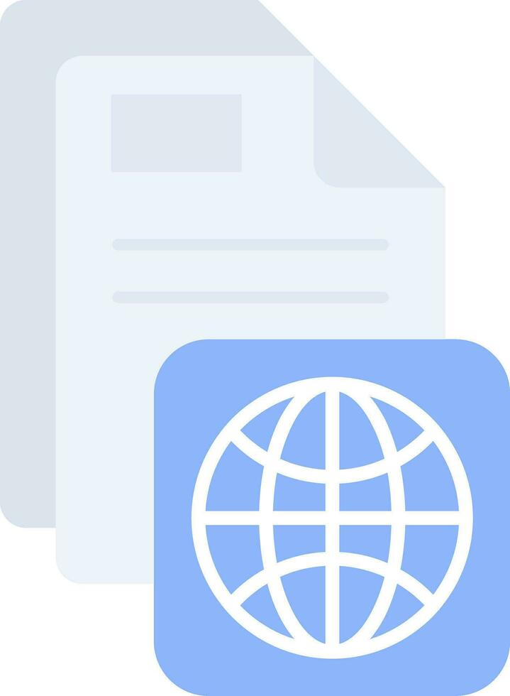 Internet Line Filled Icon vector