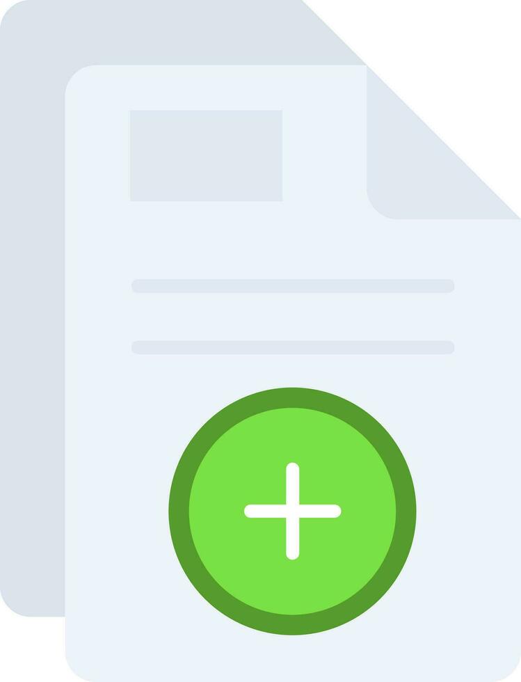 Add Line Filled Icon vector