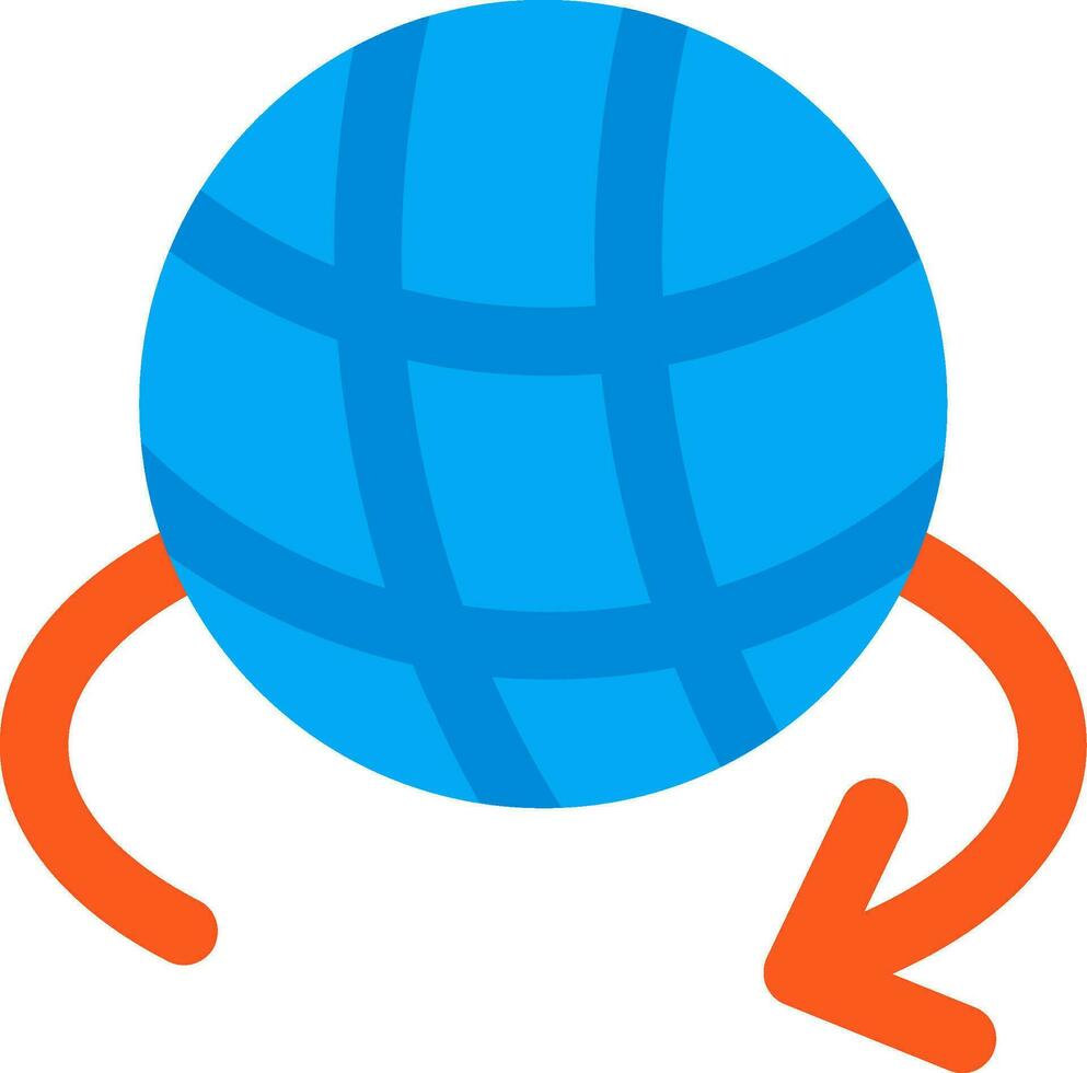 3d rotate 1 Line Filled Icon vector