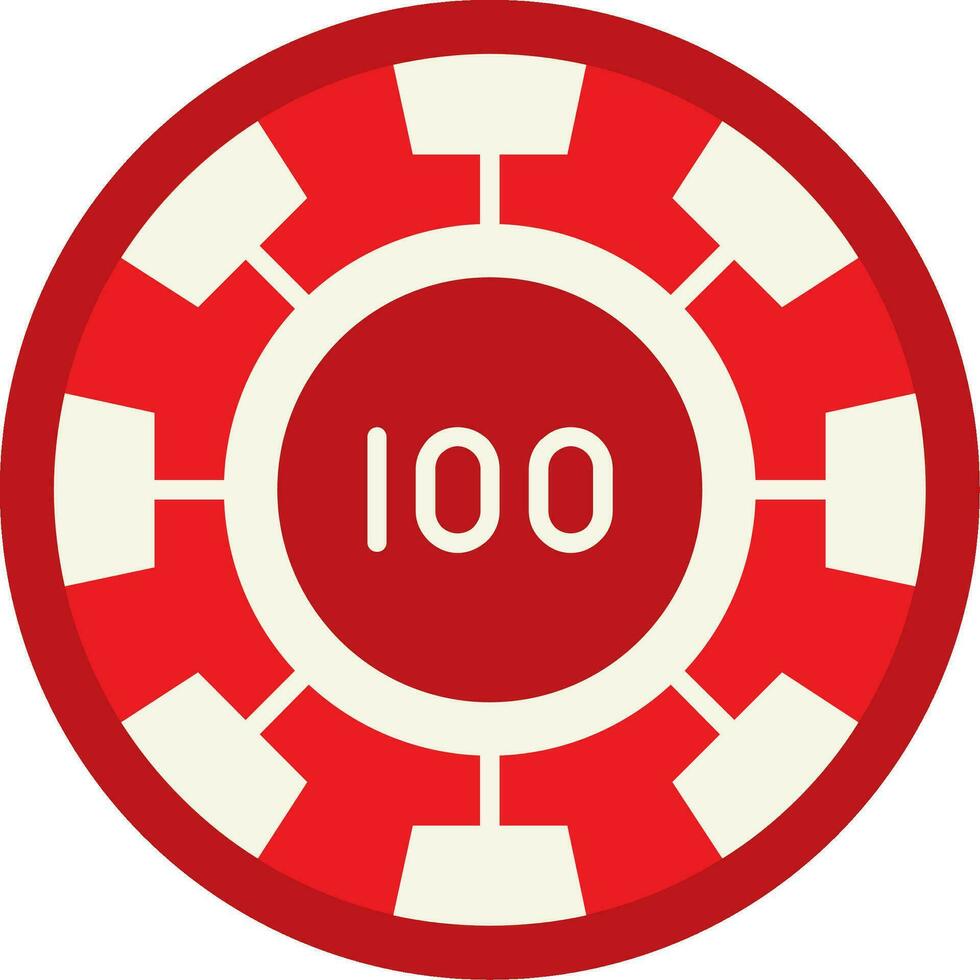 Chip Line Filled Icon vector