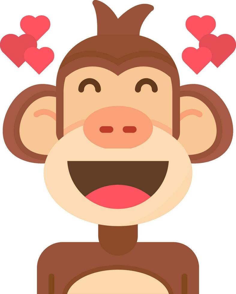 Love Line Filled Icon vector