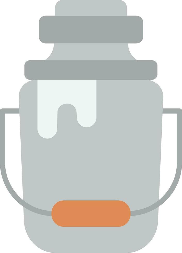 Milk Line Filled Icon vector