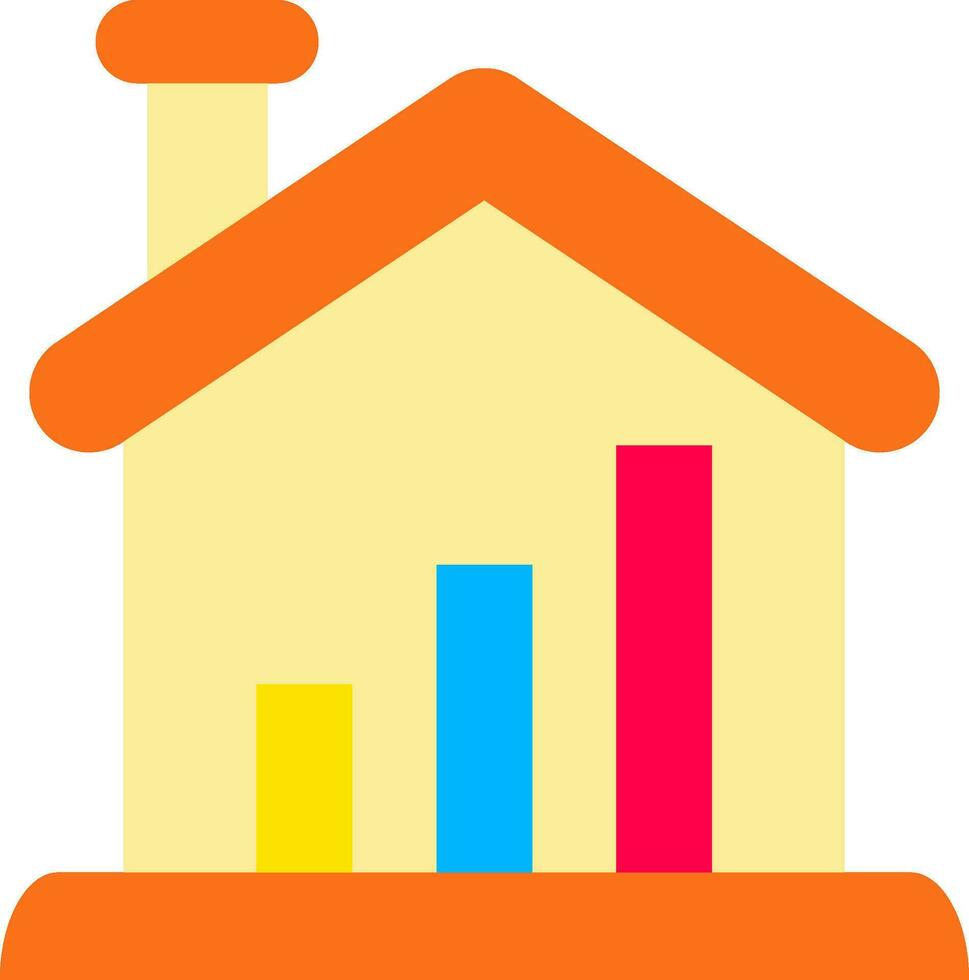 Home Line Filled Icon vector