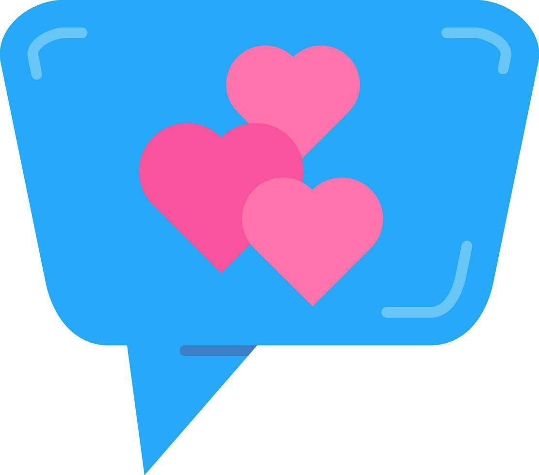 Love Line Filled Icon vector