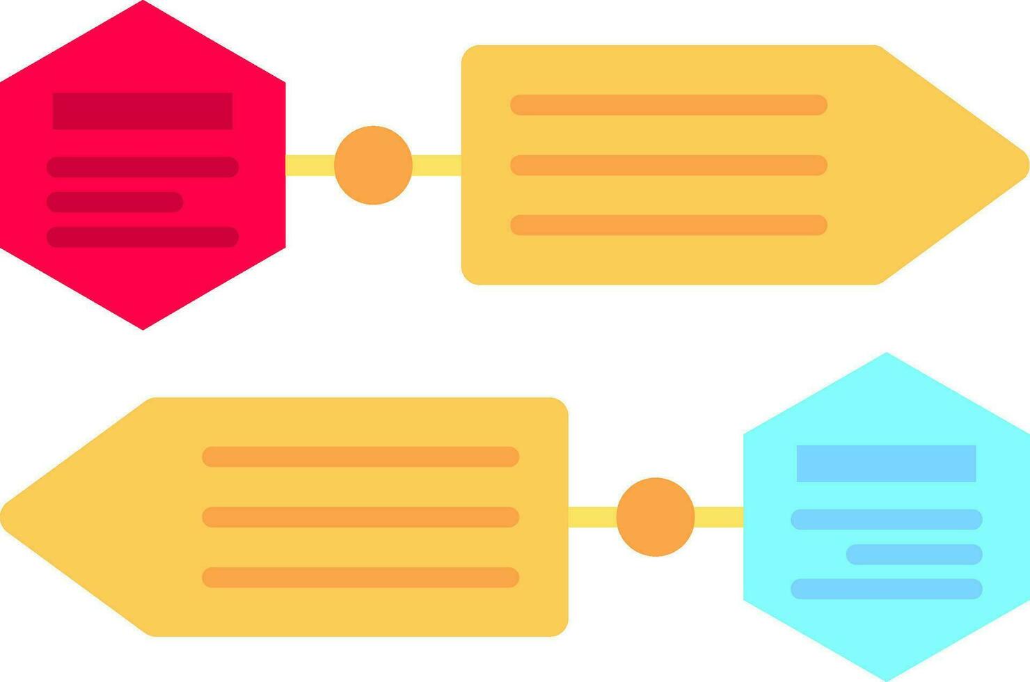 Infographic elements Line Filled Icon vector