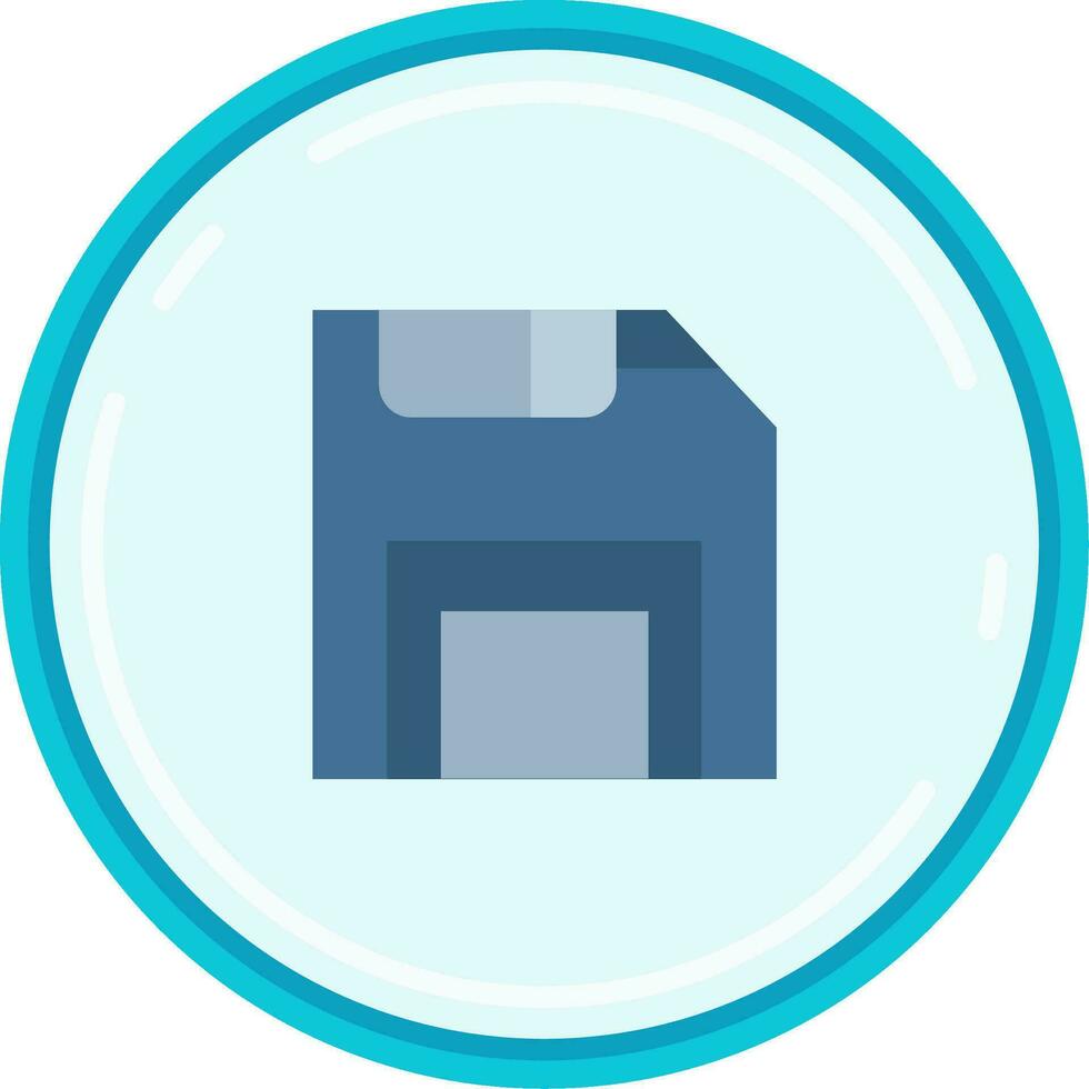 Save Line Filled Icon vector