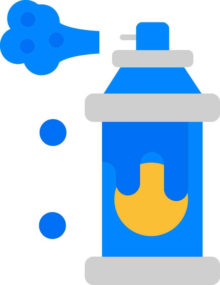 Spray Line Filled Icon vector