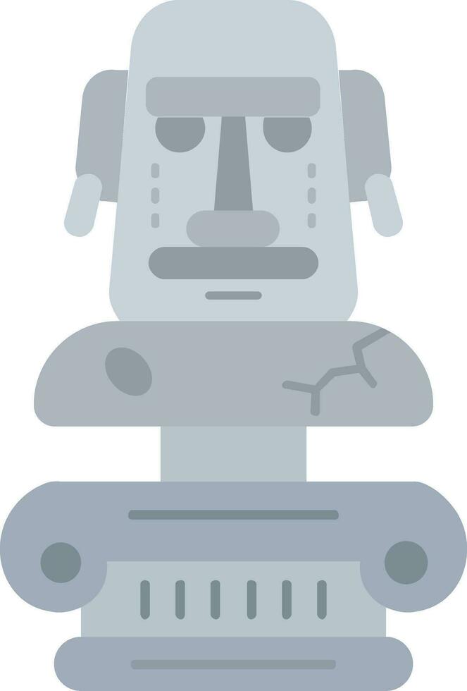 Sculpture Line Filled Icon vector