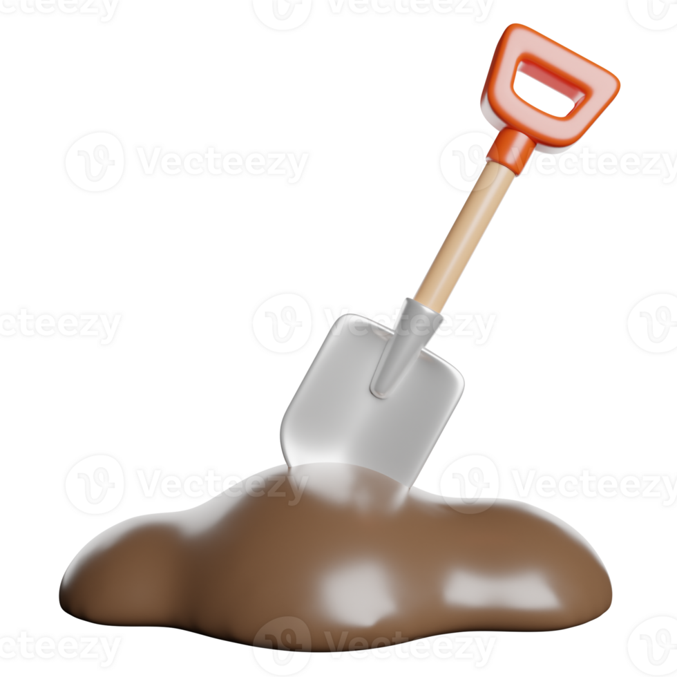 Shovel Garden Tools png