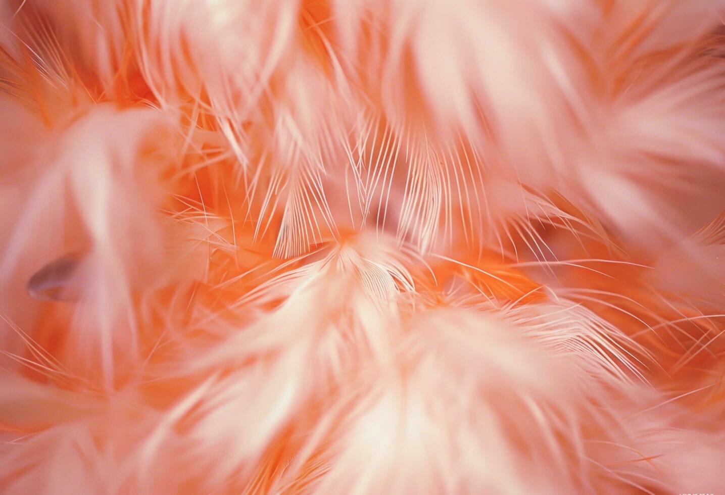 AI generated an orange fur texture close up, digital manipulation photo