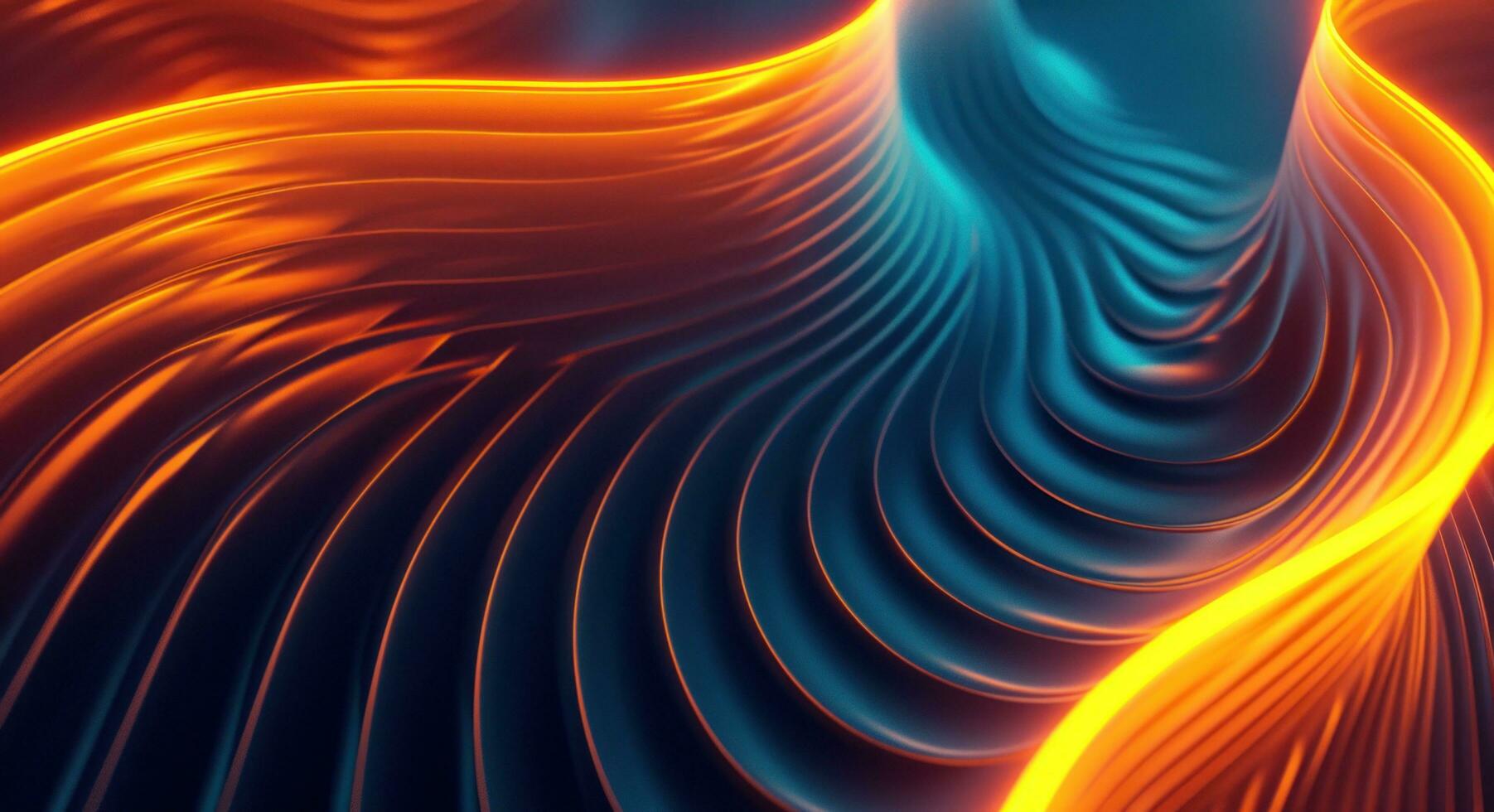 AI generated abstract a modern seamless gradient light and line composition light background photo
