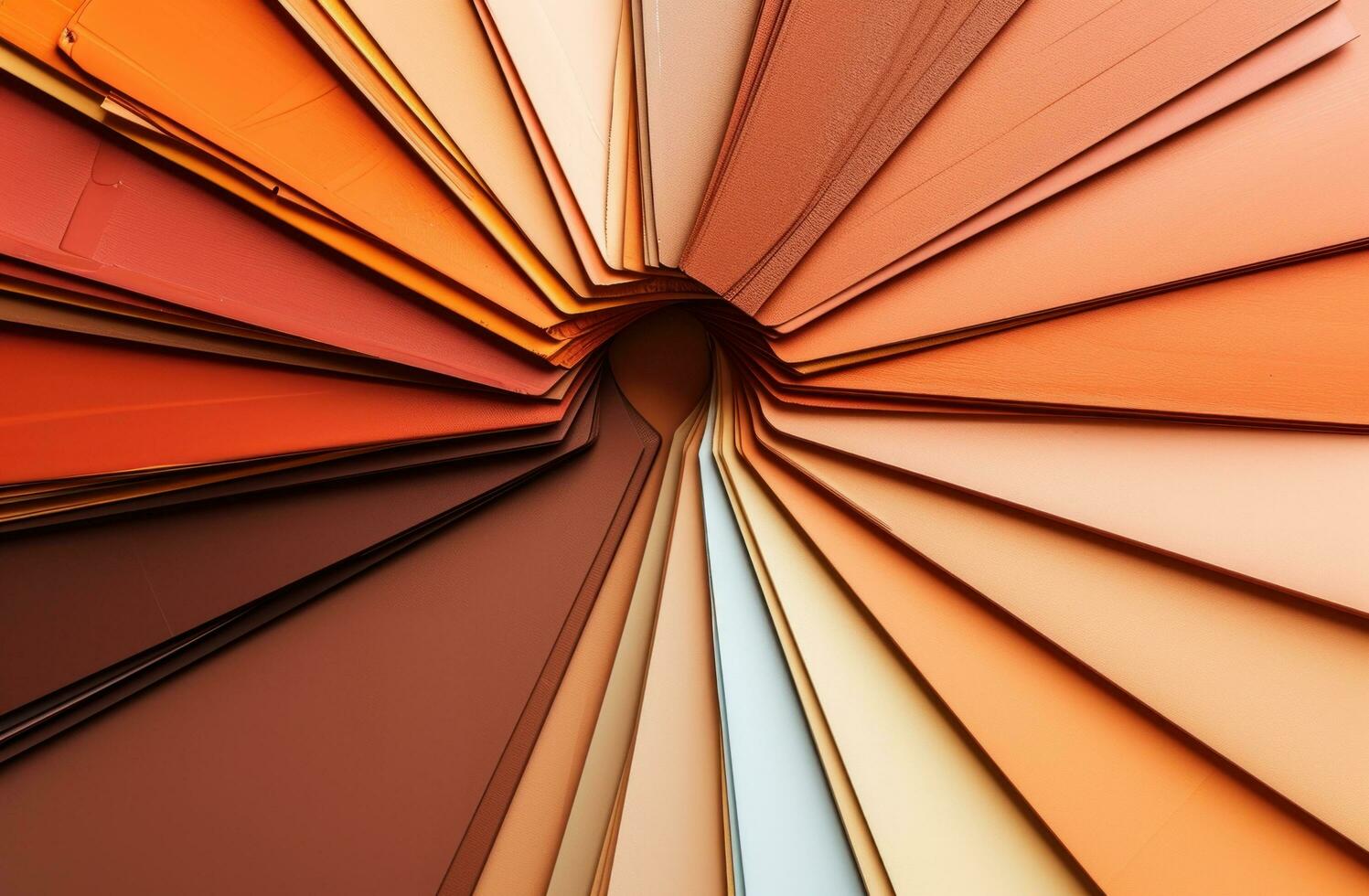 AI generated the main colors of interior paint are brown and white photo