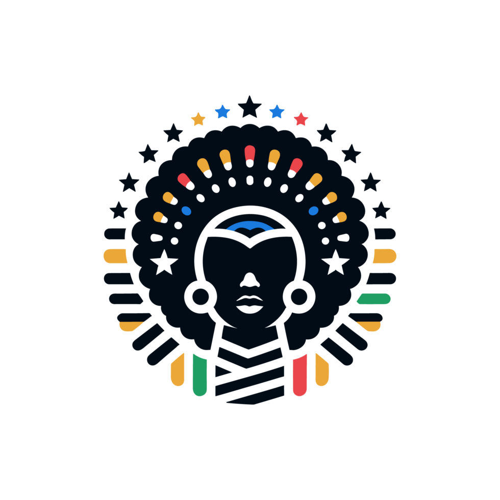 Black History Month Illustration Icon Element PNG File