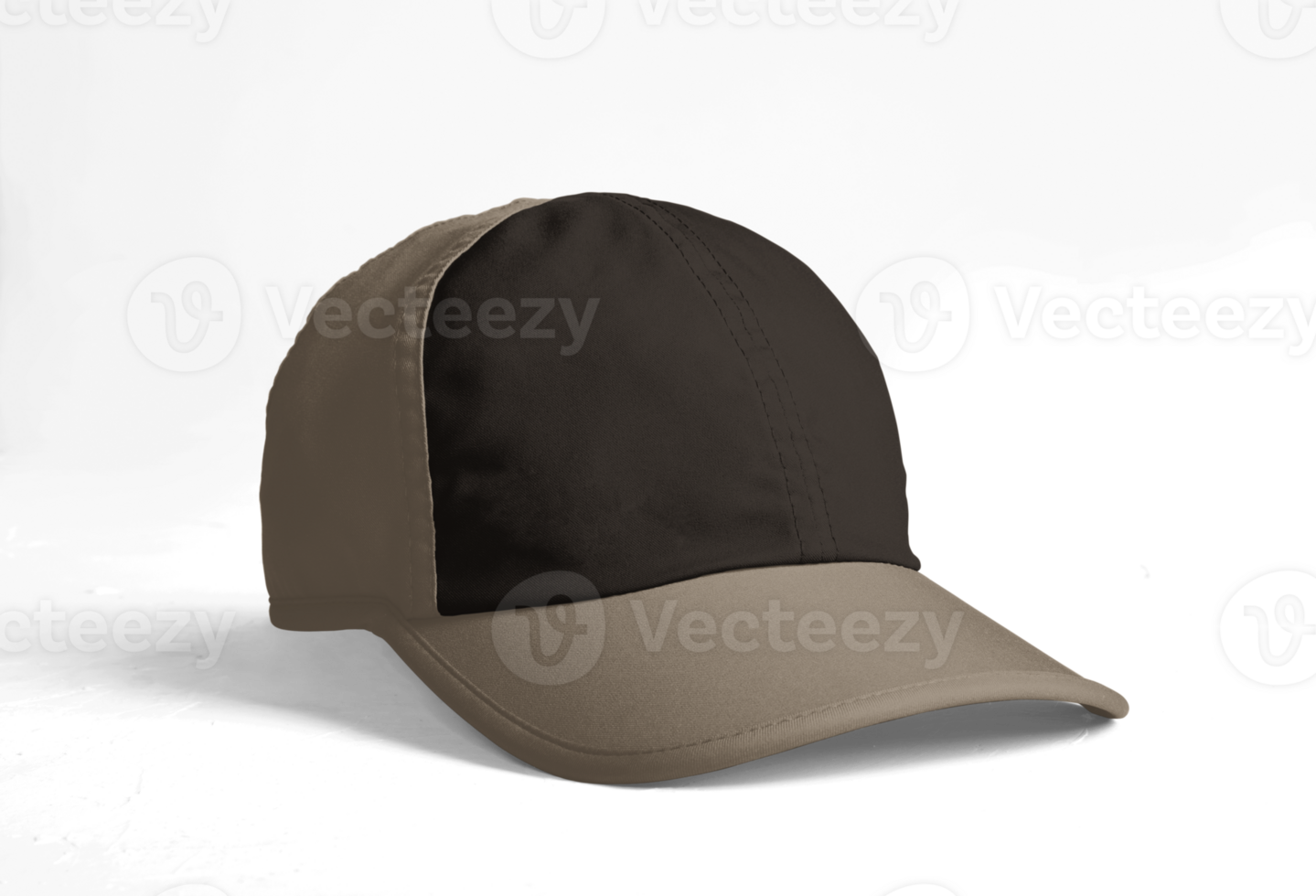 Sports cap logo mockup template png