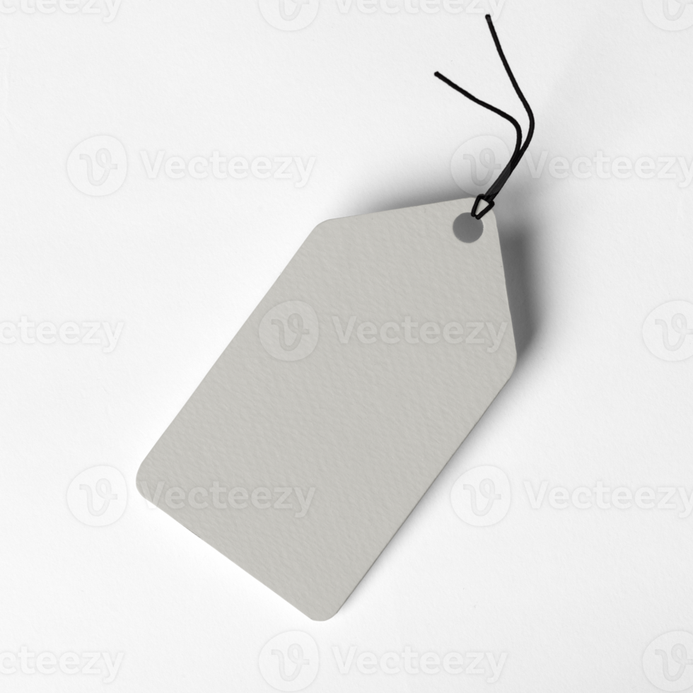Label Tag mockup template png