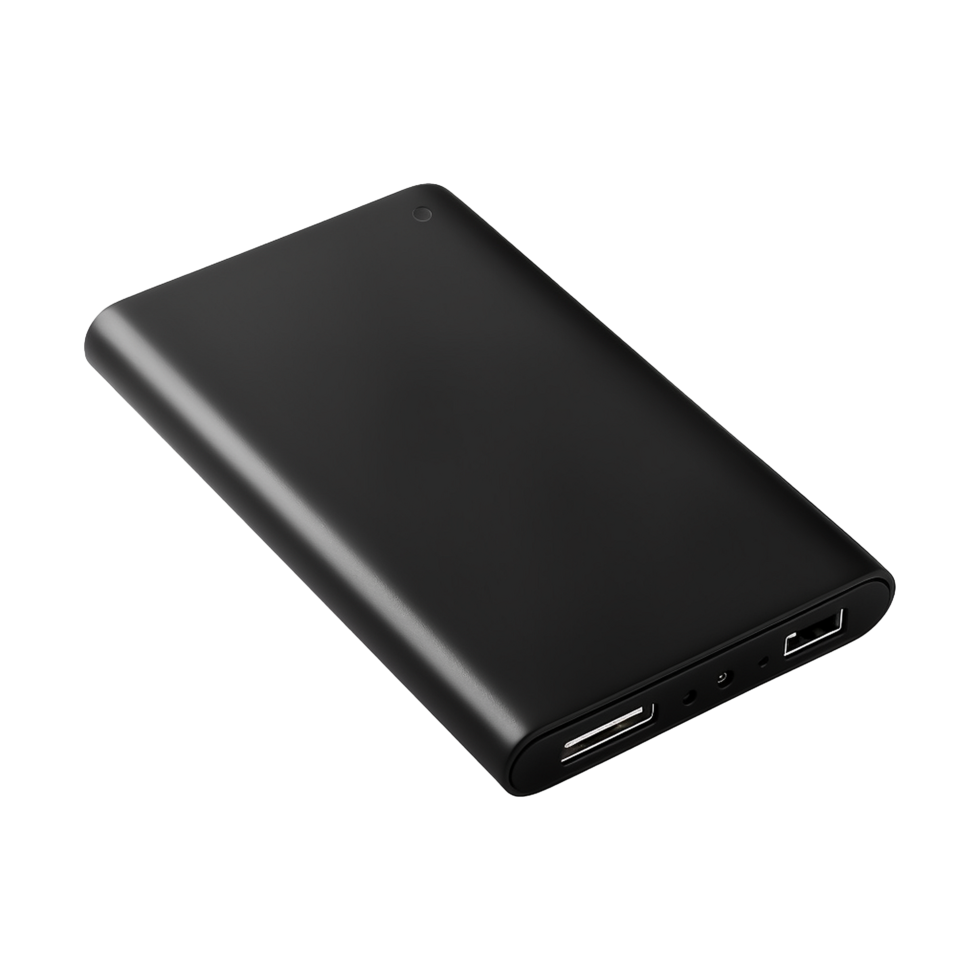 AI generated 3d isolated render of power bank png