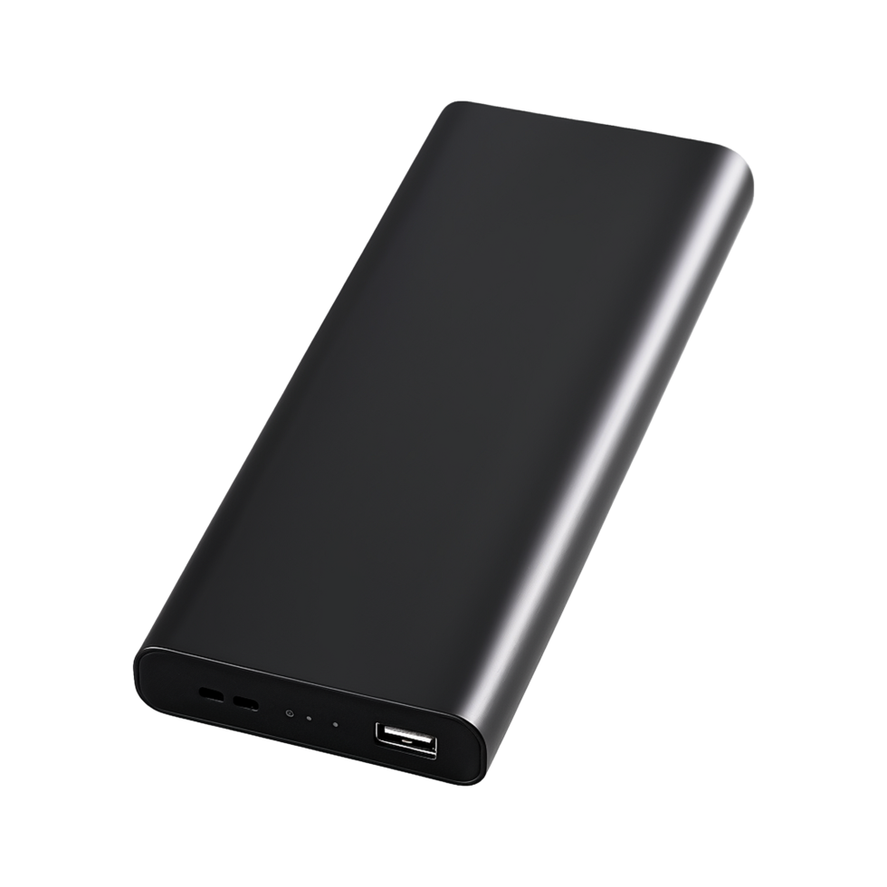 AI generated 3d isolated render of power bank png