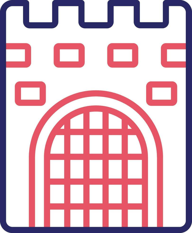Castle Gate Vector Icon