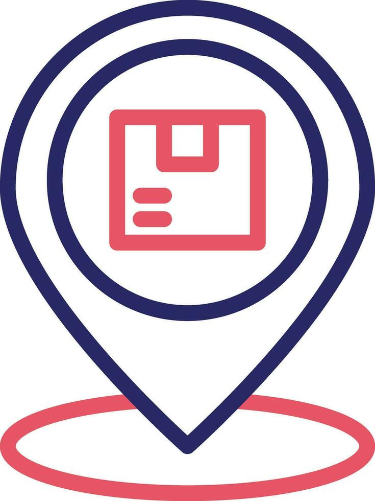 Delivery Location Vector Icon