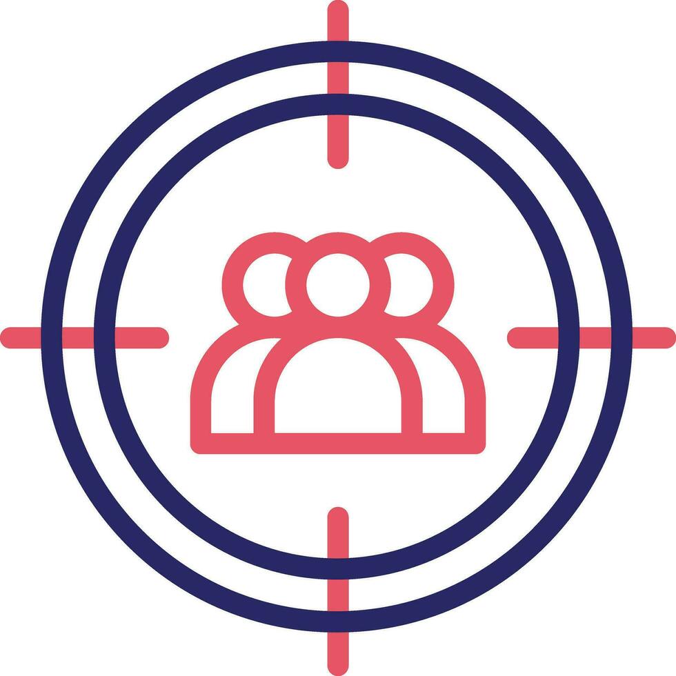 User Target Vector Icon