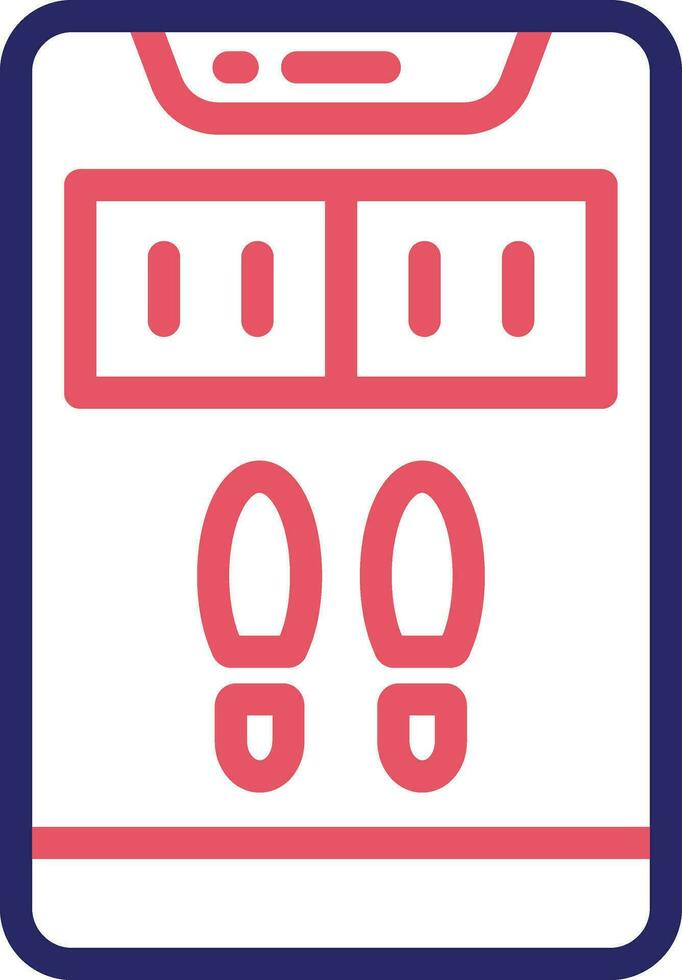 Pedometer Vector Icon