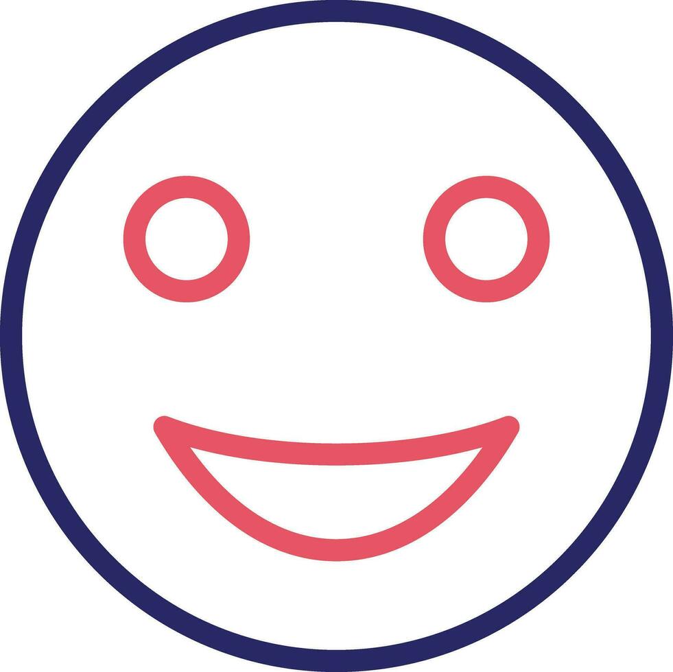 Smiling Face Vector Icon