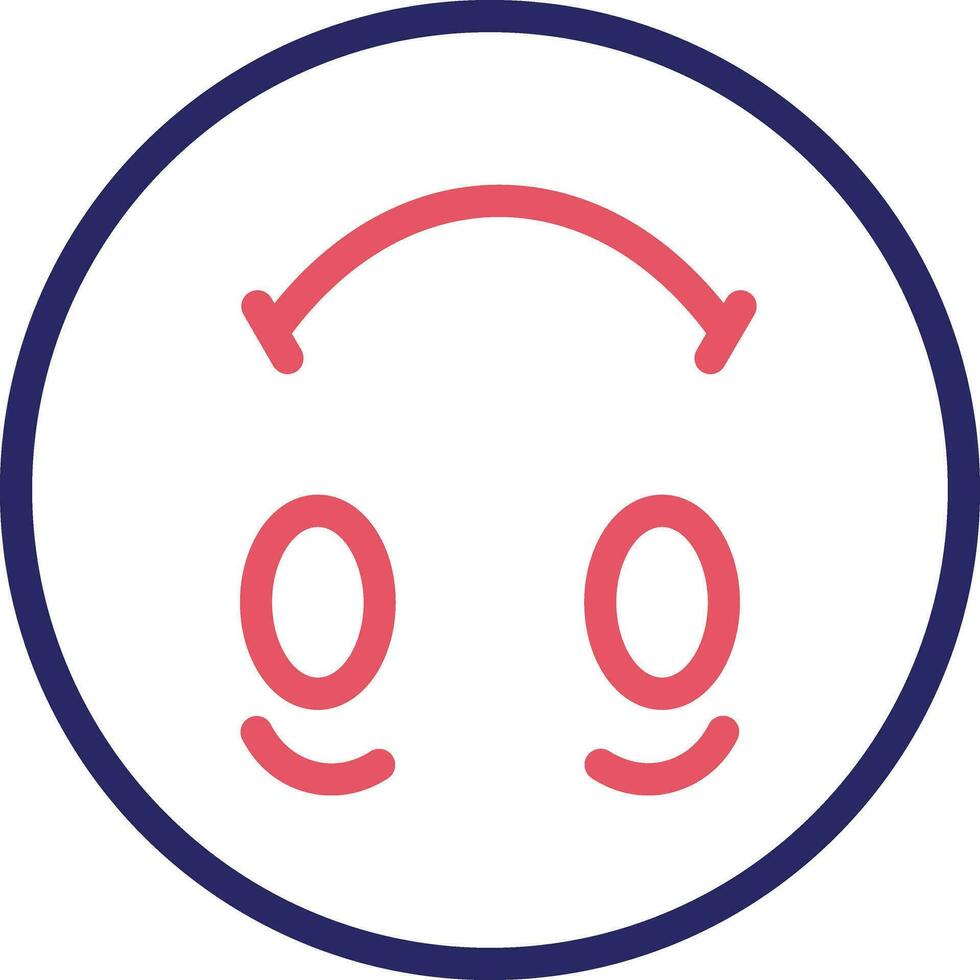 Upside Down Face Vector Icon