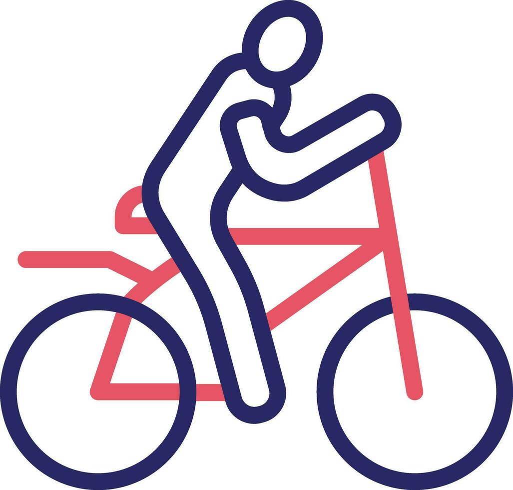 Cycling Vector Icon