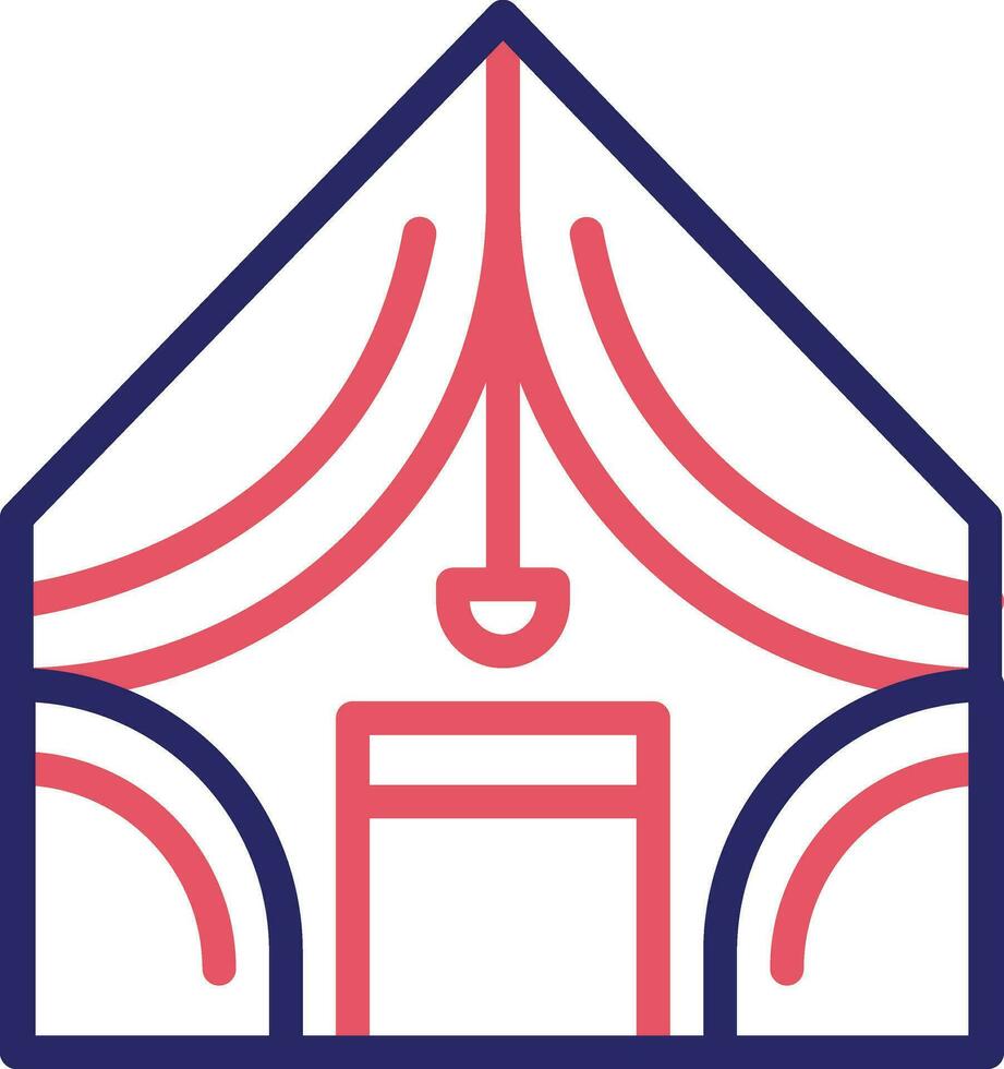 Luxury Camp Vector Icon