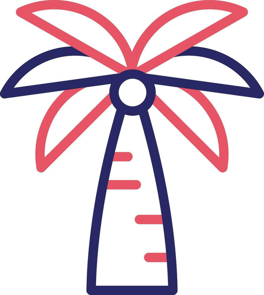 Dubai Tree Vector Icon