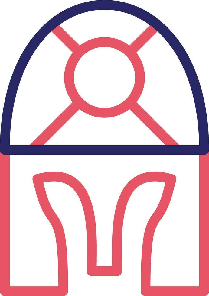 Roman Helmet Vector Icon