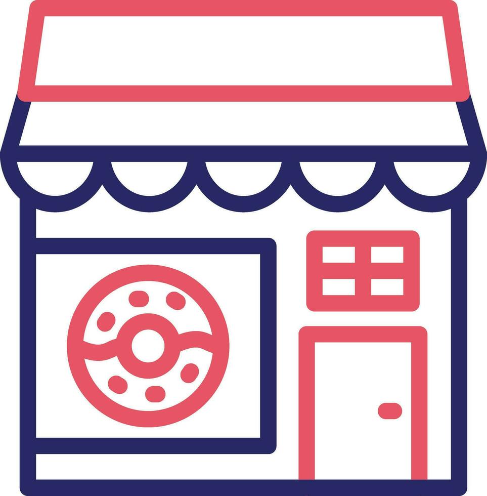 Donut Shop Vector Icon