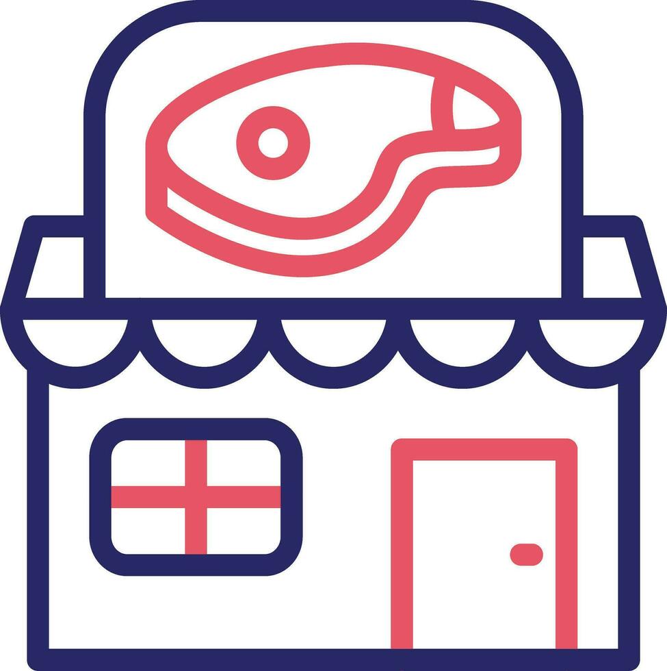 Butcher Shop Vector Icon