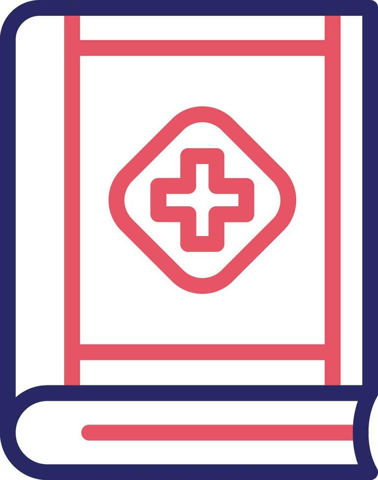 Medical Book Vector Icon