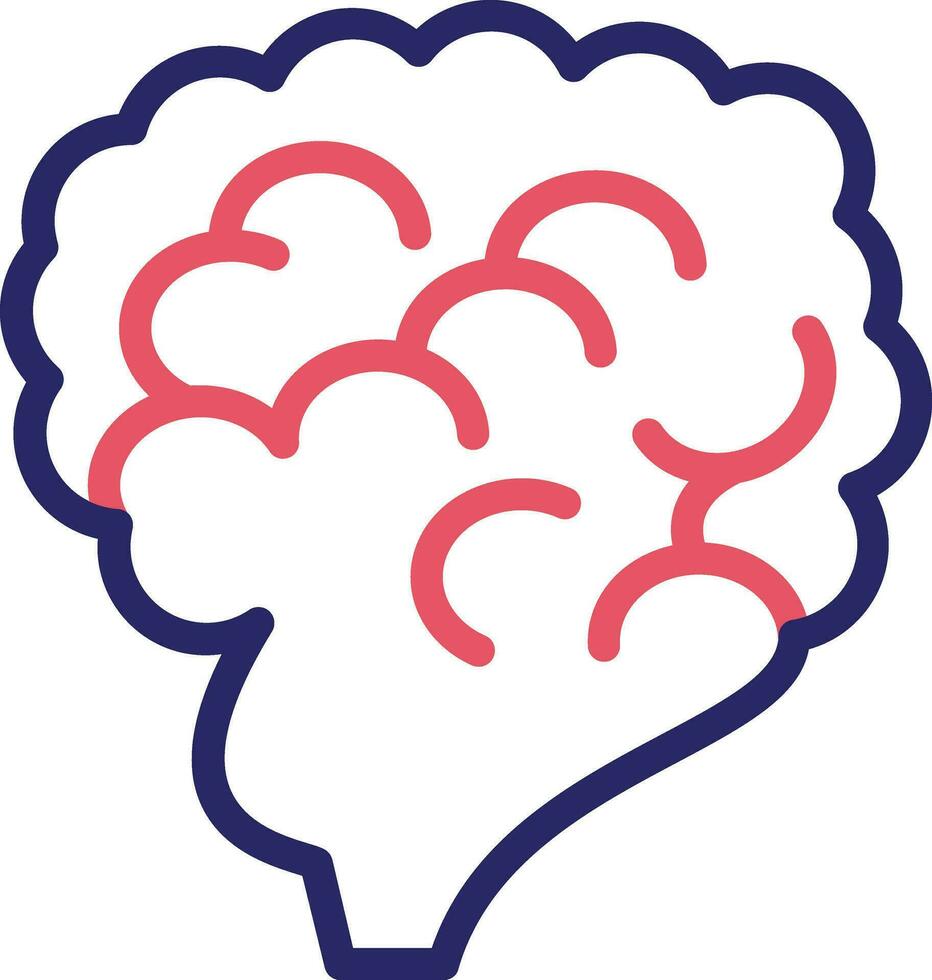 icono de vector de cerebro