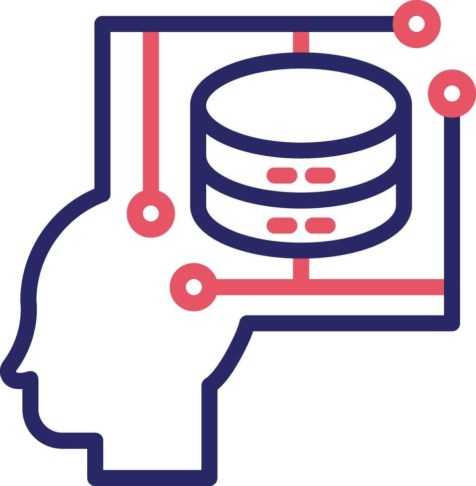 Intelligent Data Vector Icon