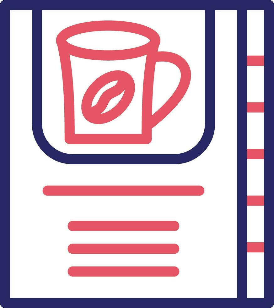 Coffee Card Vector Icon