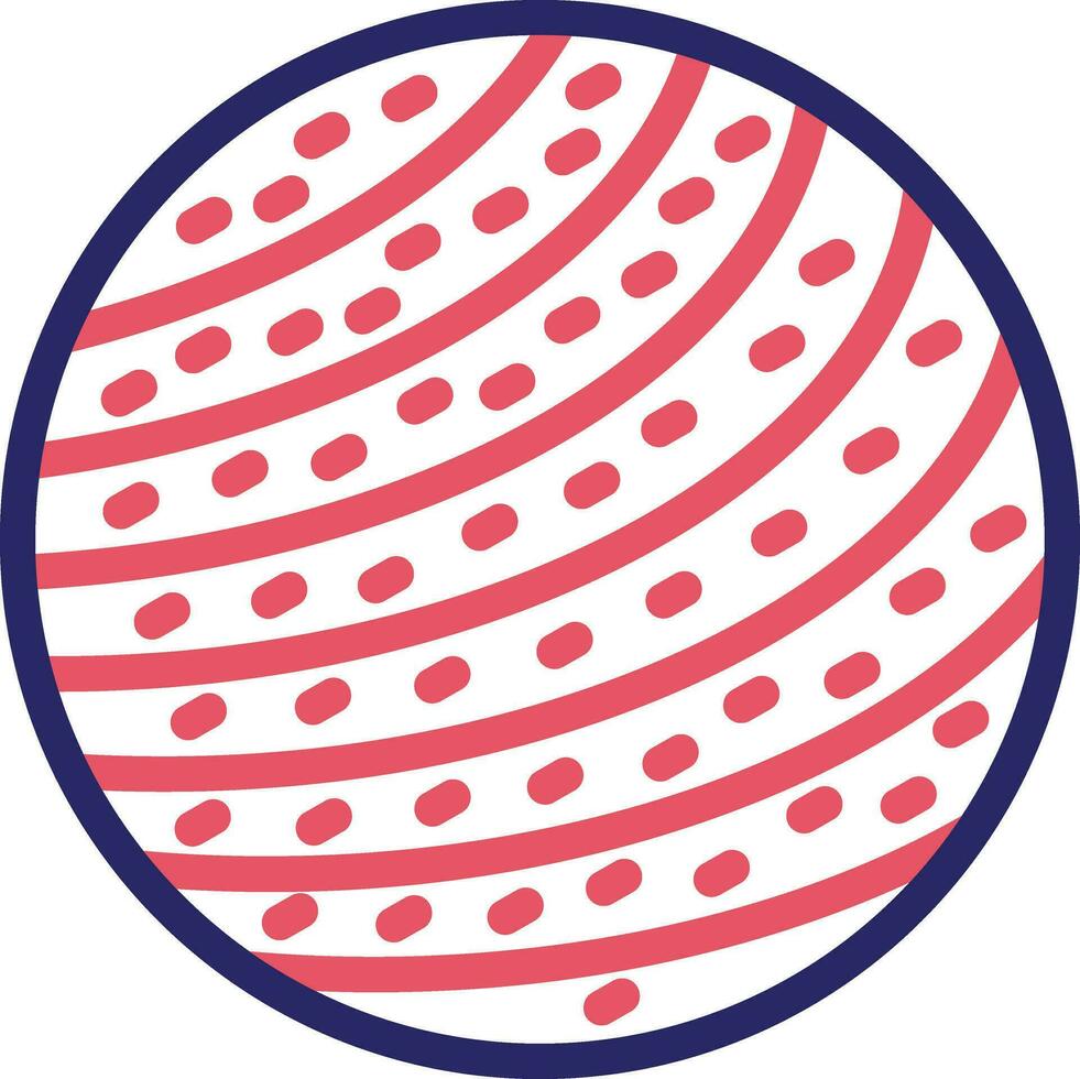 Fitball Vector Icon