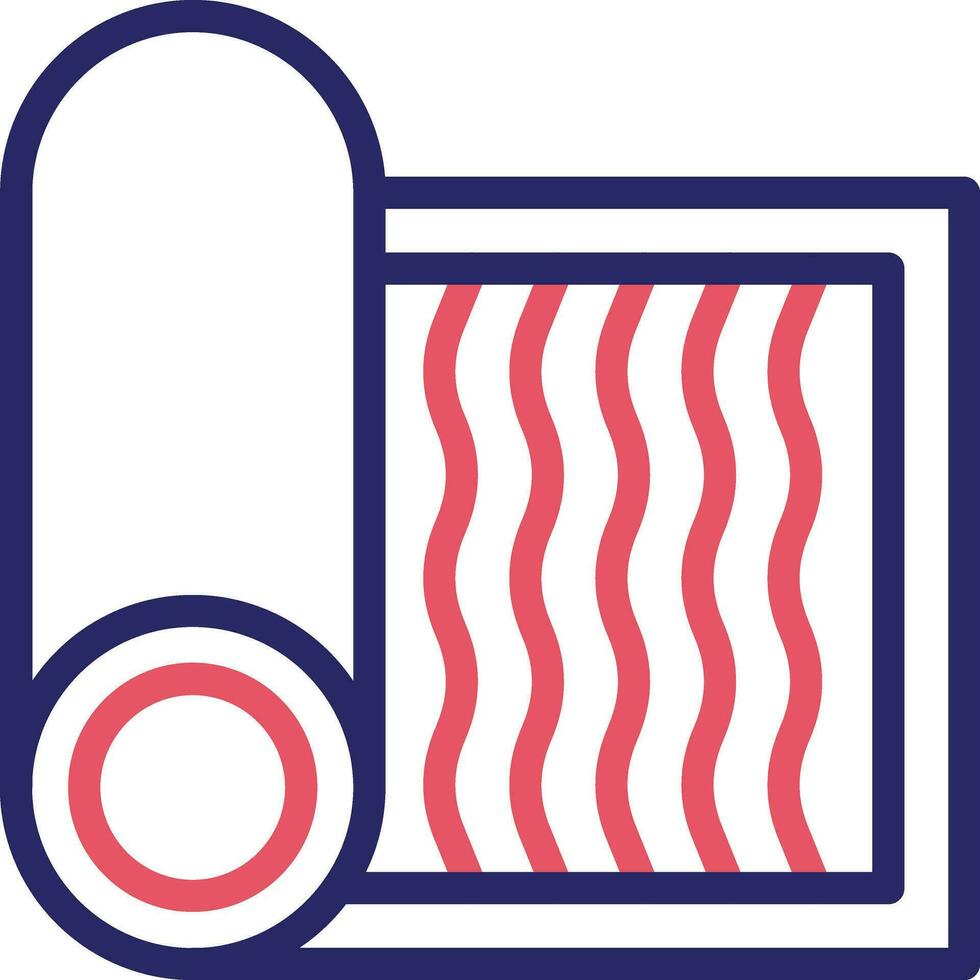 Gym Carpet Vector Icon