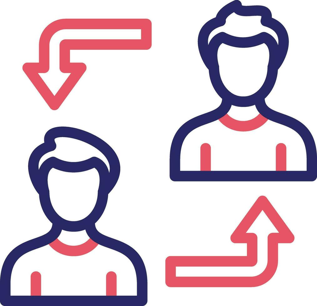 Player Exchange Vector Icon