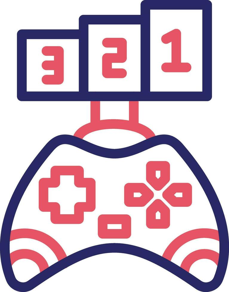 Game Ranking Vector Icon