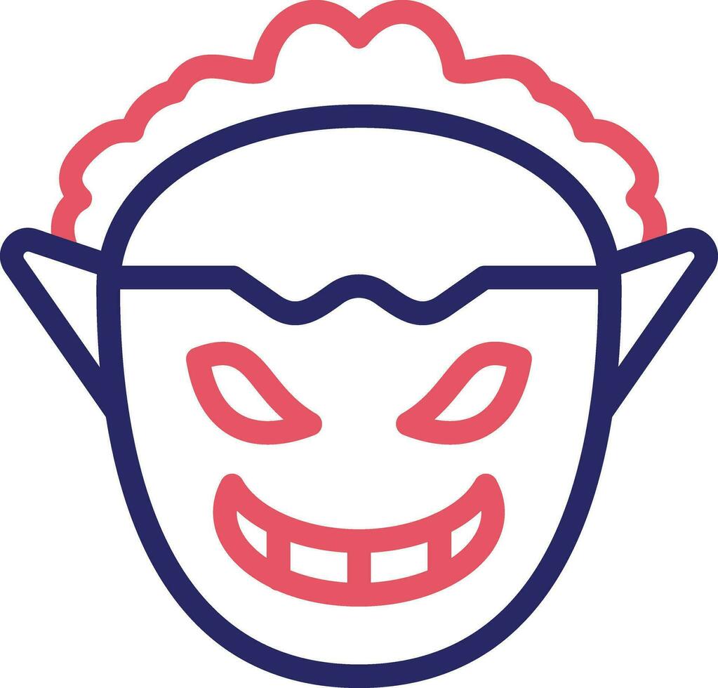 icono de vector de payaso