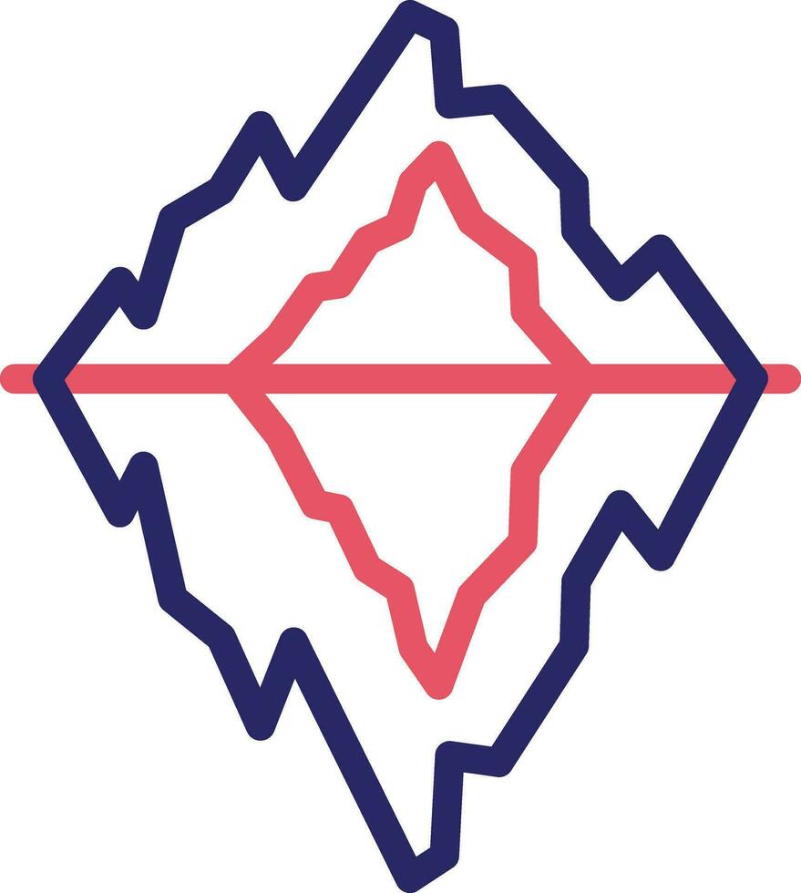 Iceberg Vector Icon