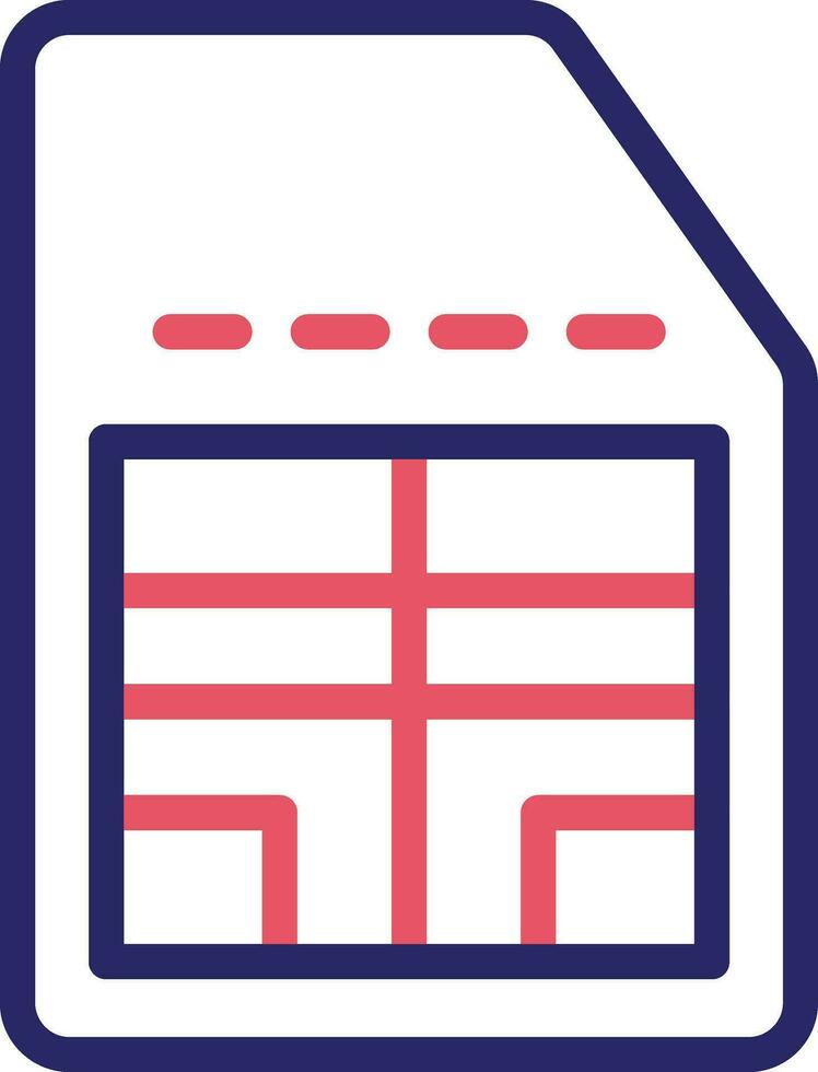Sim Vector Icon