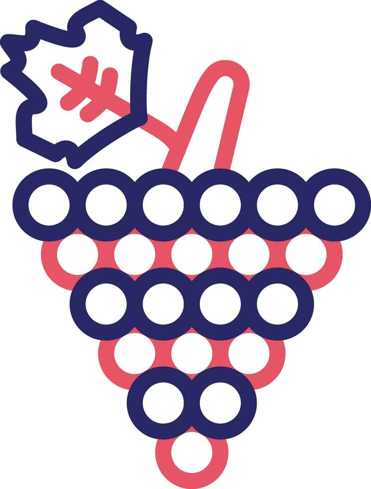 Grapes Vector Icon