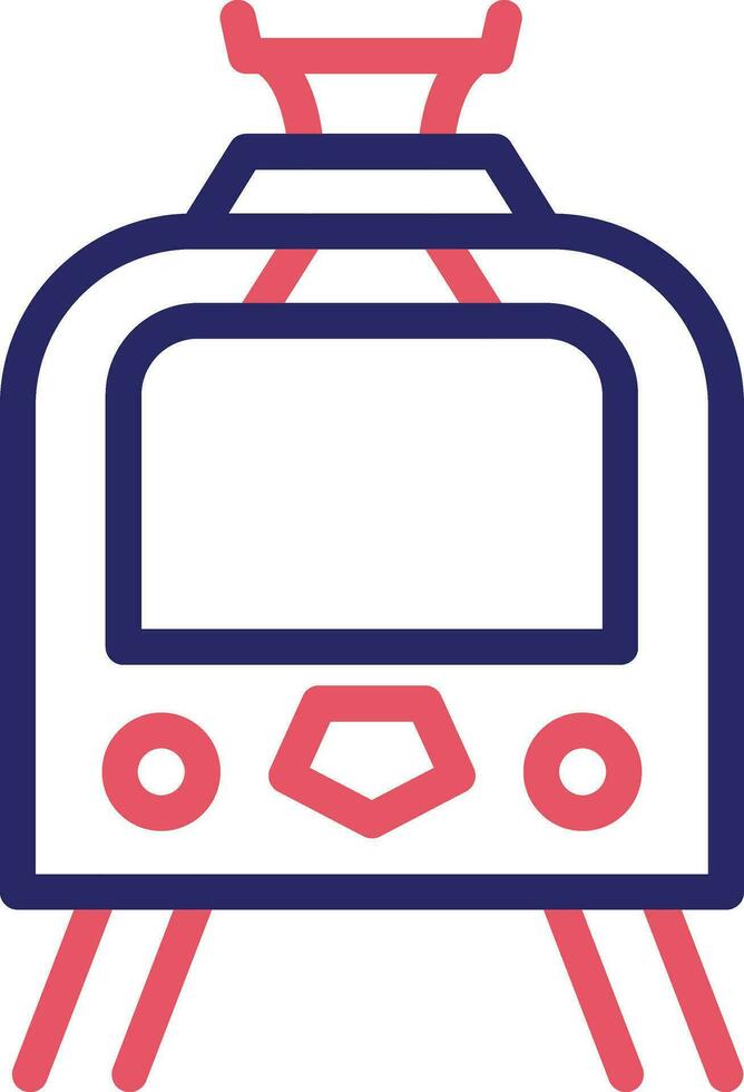 Tramcar Vector Icon