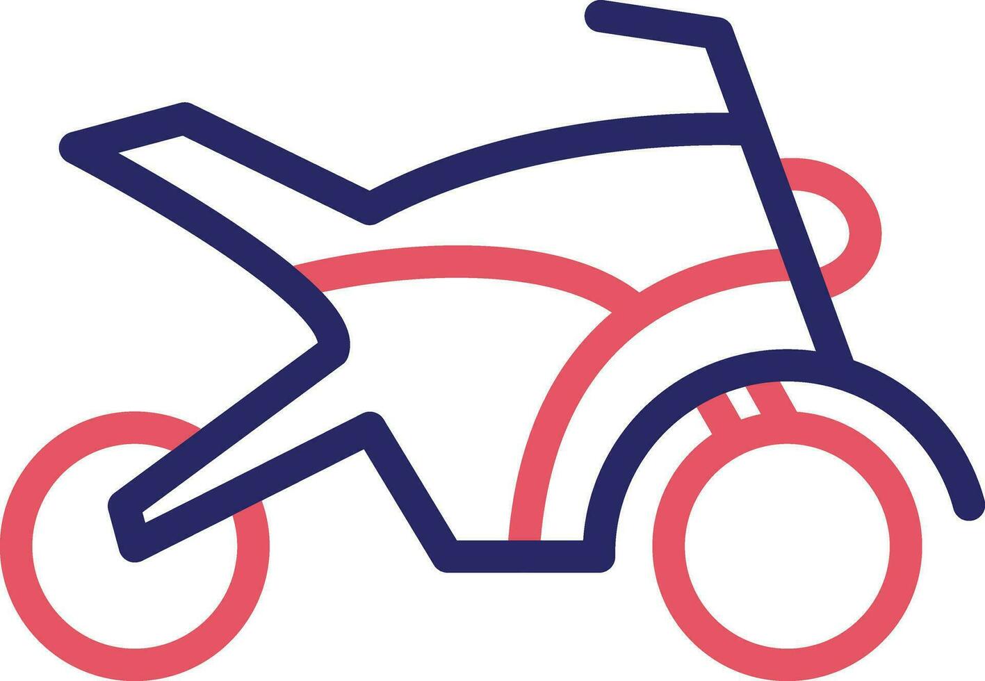 Motorbike Vector Icon