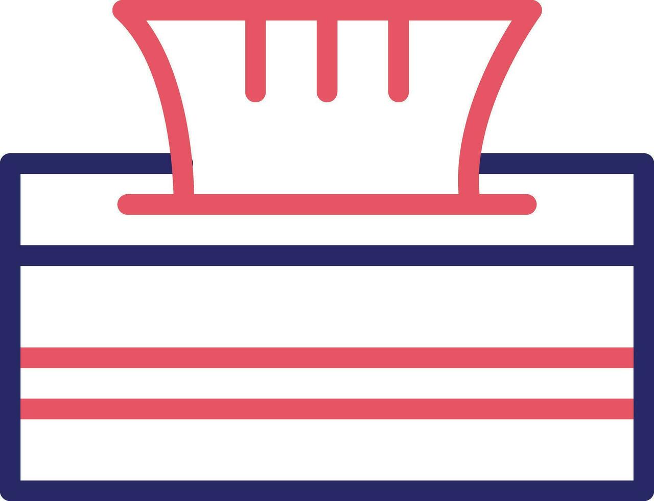 Tissue Box Vector Icon